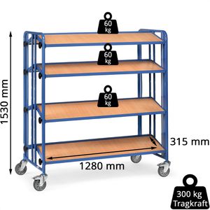 Produktbild für Kommissionierwagen Fetra Montagewagen, 2891