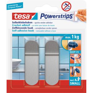 Produktbild für Klebehaken Tesa 57045 Powerstrips Haken Small