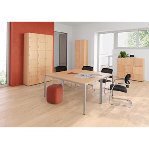 Produktbild für Schließfachschrank Hammerbacher 264l3, buche