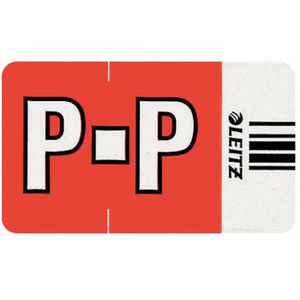 Buchstabensignale Leitz Orgacolor, 6625, Buchstabe P
