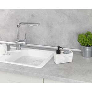 Produktbild für Spülmittelspender Wenko Resa 54668100, weiß