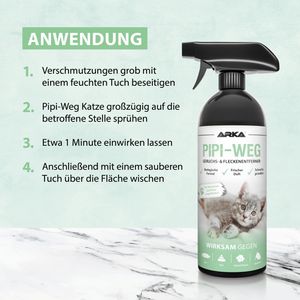 Produktbild für Enzymreiniger ARKA PGC750G, PIPI-WEG Katze