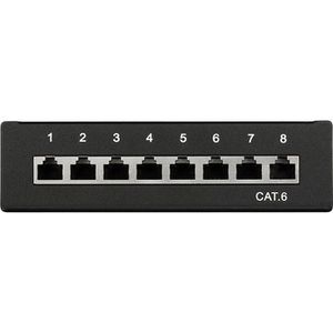 Produktbild für Patchpanel LogiLink NP0017B, Cat 6