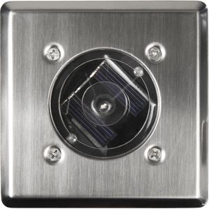 Produktbild für Wegeleuchte McShine LSB-05, silber, mit Solar