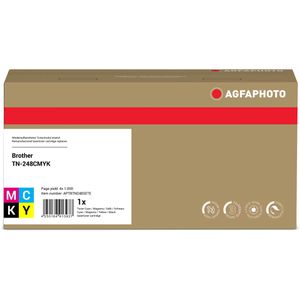 Produktbild für Toner AgfaPhoto für Brother TN-248VAL Multipack