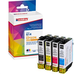 Tinte Edding EDD-614 für Epson 502XL T02W640