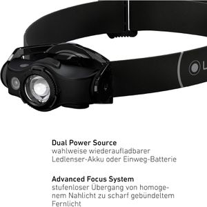 Produktbild für Stirnlampe Ledlenser MH4 LED, wiederaufladbar