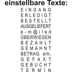 Produktbild für Stempel Colop Mini-Info-Dater S 120/WD