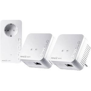 Powerline Devolo Magic 1 WiFi mini Multiroom Kit, 8570, 07004