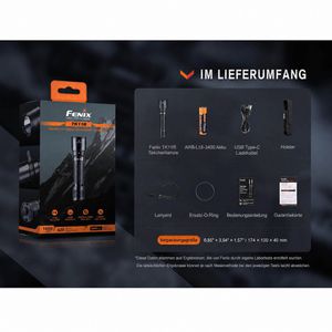 Produktbild für Taschenlampe Fenix TK11R, LED, aufladbar