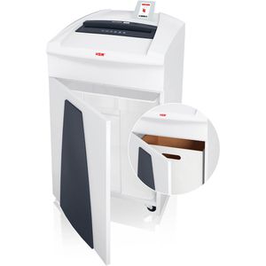 Produktbild für Aktenvernichter HSM Securio P36i, 1851121, weiß, mit Rollen