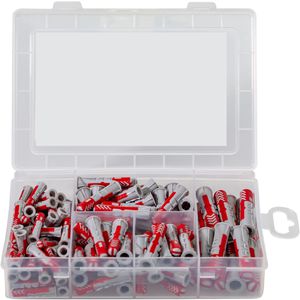 Produktbild für Dübel Fischer 535971, 2-K-Dübel, Meister-Box-Duopower-Set