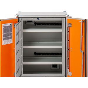 Produktbild für Akku-Ladeschrank CEMO Basic 8/20, mit 36 Steckdosen