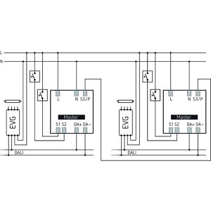 Produktbild für Präsenzmelder Theben theRonda P360-330 DALI UP WH