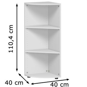 Produktbild für Aktenregal Geramöbel Flex, S-343010-L, aus Holz