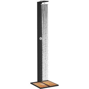 Produktbild für Gartendusche vidaXL 368206, Kaltwasserdusche, schwarz