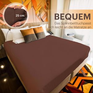Produktbild für Spannbettlaken NatureMark Jersey, 140-160 x 200 cm