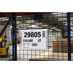 Produktbild für Kennzeichnungstasche Durable 118819, A4 quer