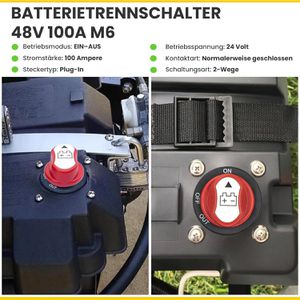 Produktbild für Batterietrennschalter Offgridtec 100 A, 12 - 48 V