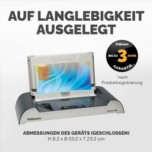 Produktbild für Bindegerät Fellowes Helios 30, A4