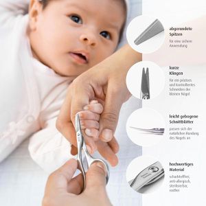 Produktbild für Nagelschere reer 81011 PremiumCare, Baby, Edelstahl