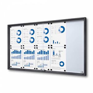 Produktbild für Schaukasten Showdown-Displays anthrazit, B1, innen
