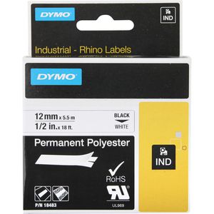 Produktbild für Schriftband Dymo 18483, Rhino, IND, 12mm