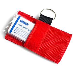 Produktbild für Beatmungsmaske Flexeo rot, nach DIN 13154