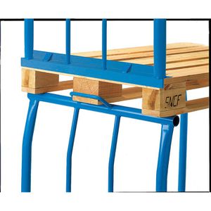 Produktbild für Palettenaufsatz VARIOfit Typ 66, pa-080.011, blau, Stahl