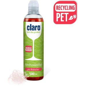 Produktbild für Spülmittel Claro mikroplastikfrei, Rhabarber, Konzentrat