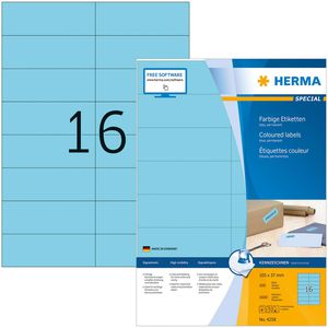 Universaletiketten Herma 4258 Special, blau