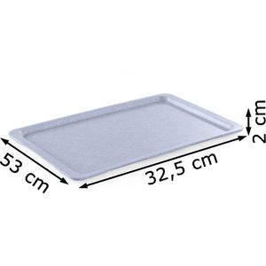 Produktbild für Serviertablett Hendi 876619, eckig, GN 1/1
