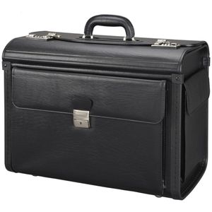Produktbild für Pilotenkoffer Alassio Vicenza 45047, schwarz, 25 Liter