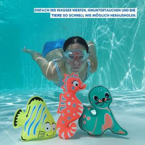 Produktbild für Tauchspielzeug Schildkröt 970328 Neopren Tauchtierchen