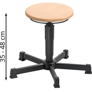 Produktbild für Drehhocker meychair A1-TG-B