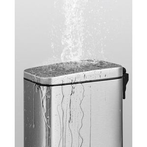Produktbild für Mülleimer Songmics LTB560E05, silber