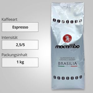 Produktbild für Kaffee Mocambo Espresso Brasilia Crema e Aroma