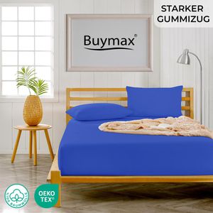 Produktbild für Spannbettlaken Buymax Jersey, 90 x 200 cm