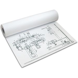 Produktbild für Plotterpapier Canon Red Label Zero, LFM055, 1067mm
