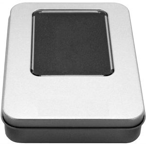 Produktbild für USB-Stick-Box MediaRange BOX903, mit Schaumstoff, silber