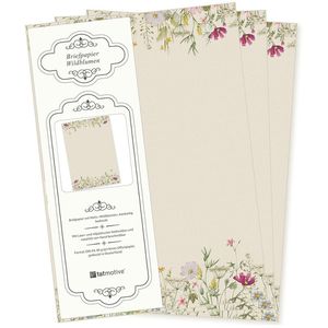 Briefpapier tatmotive Wildblumen, A4