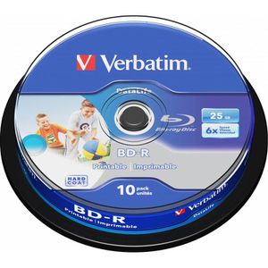 Blu-ray-Rohlinge Verbatim 43804, bedruckbar, BD-R