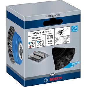Produktbild für Drahtbürste Bosch 2608620726, Topfbürste Ø 75mm