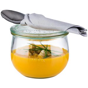 Produktbild für Einmachglas APS Weck-Glas, mit Glasdeckel