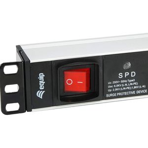 Produktbild für Steckdosenleiste Equip PDU, mit 1,8m Kabel