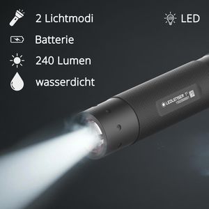 Produktbild für Taschenlampe Ledlenser T2, LED, mit Batterie
