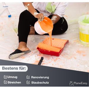 Produktbild für Abdeckfolie TK-Gruppe Easy Clean, 6 Stück