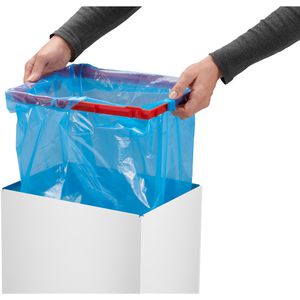 Produktbild für Mülleimer Hailo Big-Box Swing XL, weiß