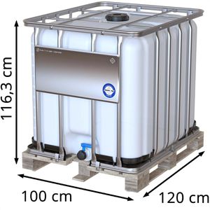 Produktbild für IBC-Container Werit 1000 Liter