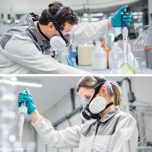 Produktbild für Atemschutzmaske Dräger Halbmaske 3300 Chemie